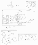 Cylinder Head Gasket Set - Engine Gasket Set - Valve Valves Diagram and Parts List for 20F437-0113-E1  Briggs and Stratton Engine